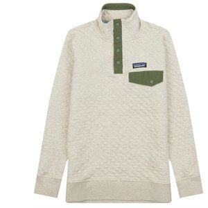 LIKE NEW - Patagonia Organic Cotton Quilted Snap-T Pullover